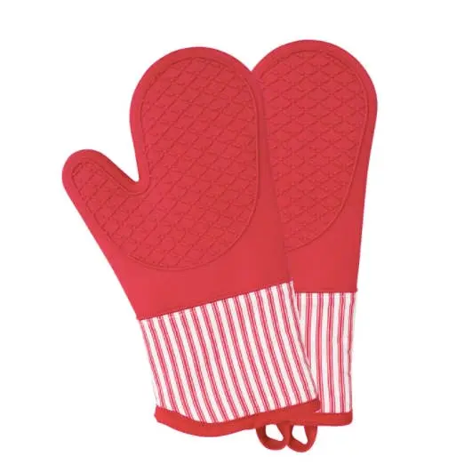 Metro Stripe Silicone Oven Mitt - Adjust 2