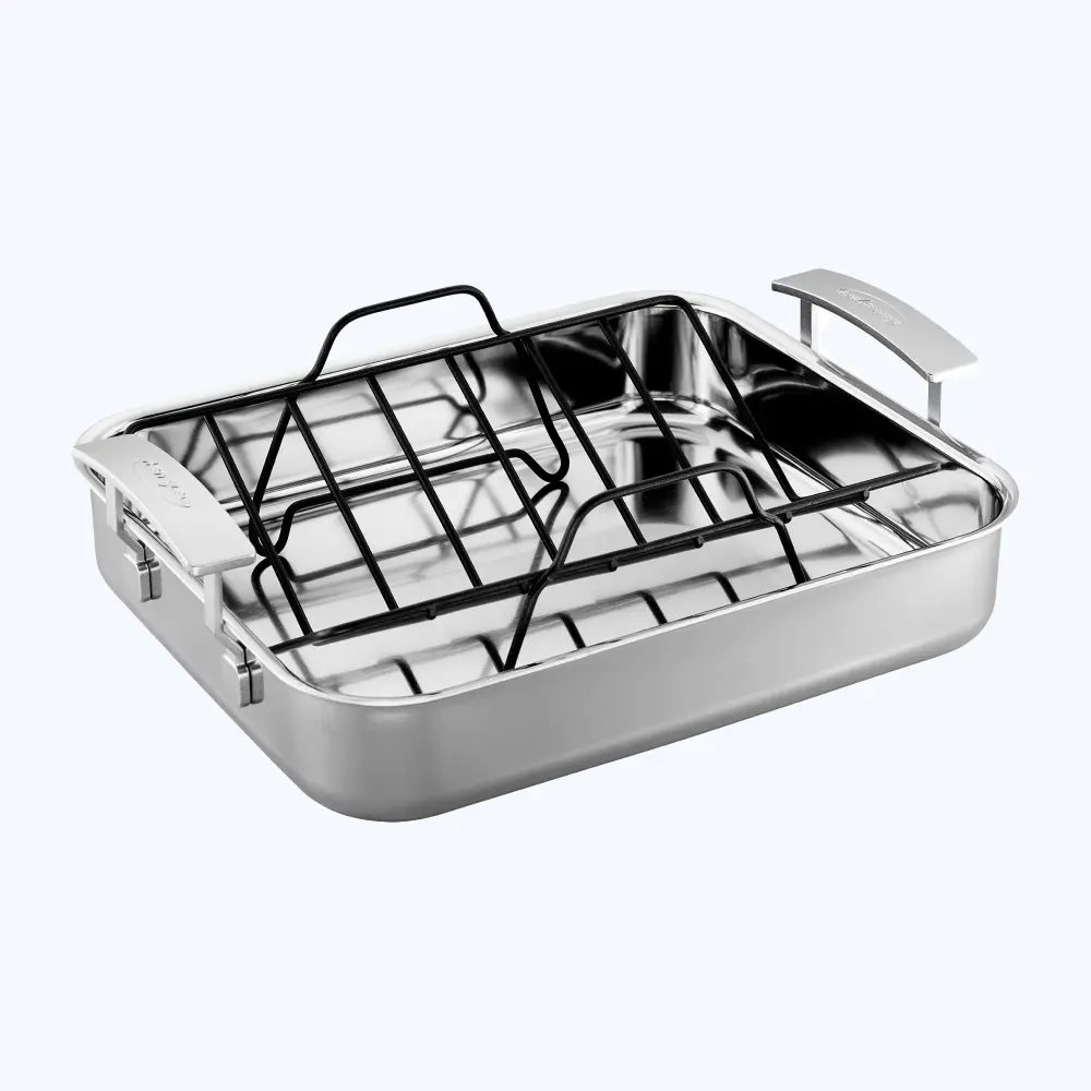 5-Ply Stainless Metal Roasting Pan