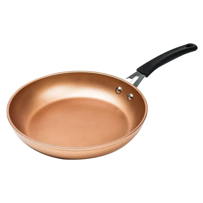 Ecolution Endure Titanium Guard EUCP-5128 Frying Pan, 11 Dia, Aluminum/Stainless Alloy, Copper, Ceramic/Titanium