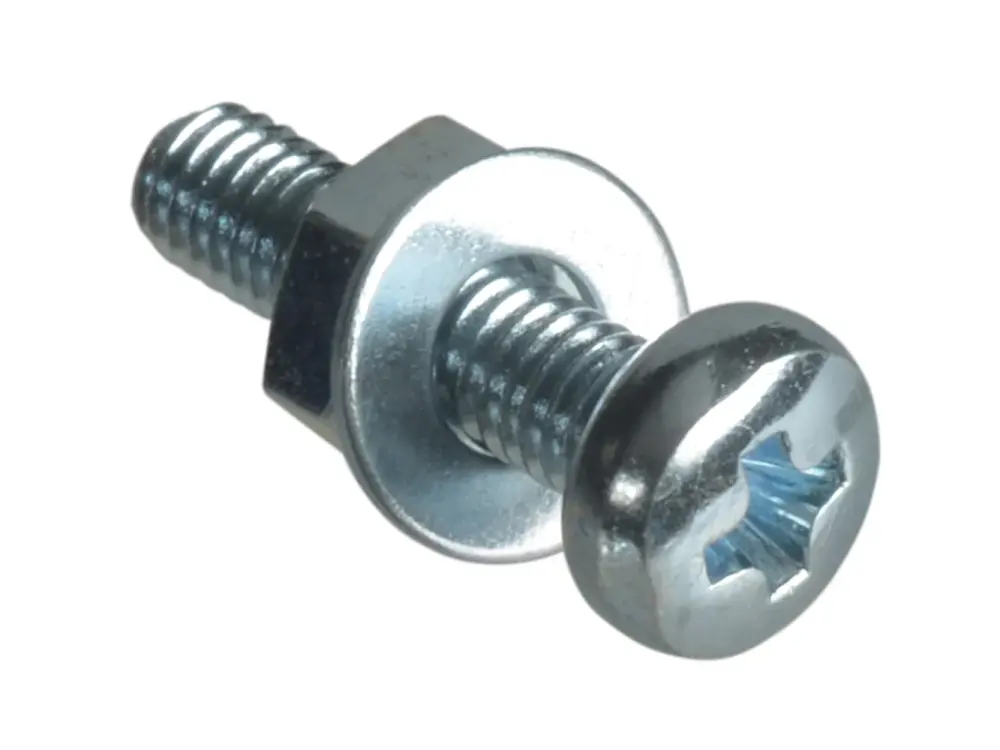 Forgefix Machine Screw Pozi Works Pan Head Zp M3 X 12Mm Forgepack 50