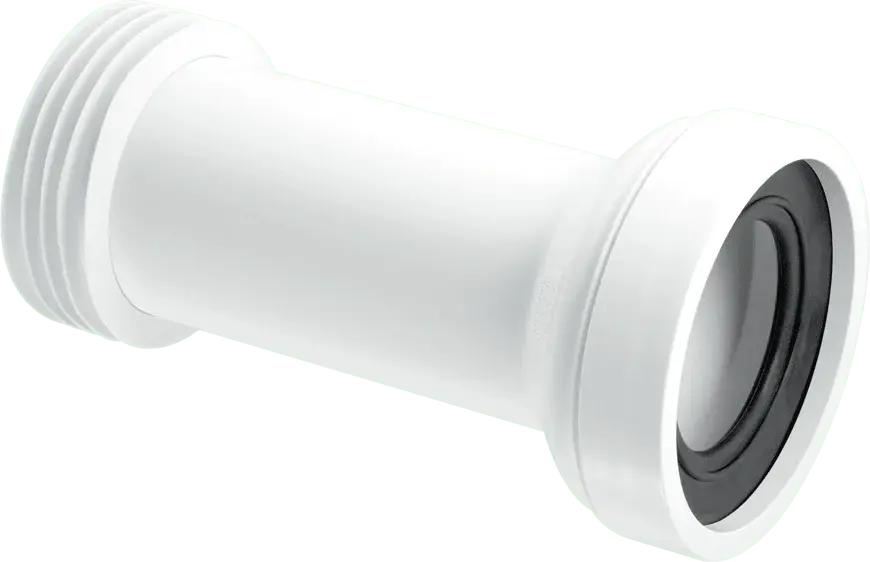 McAlpine WC-CON2 Straight Adjustable Length Unbending WC Connector