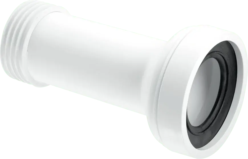 McAlpine WC-CON2B Straight Modifiable Length Rigid WC Connector