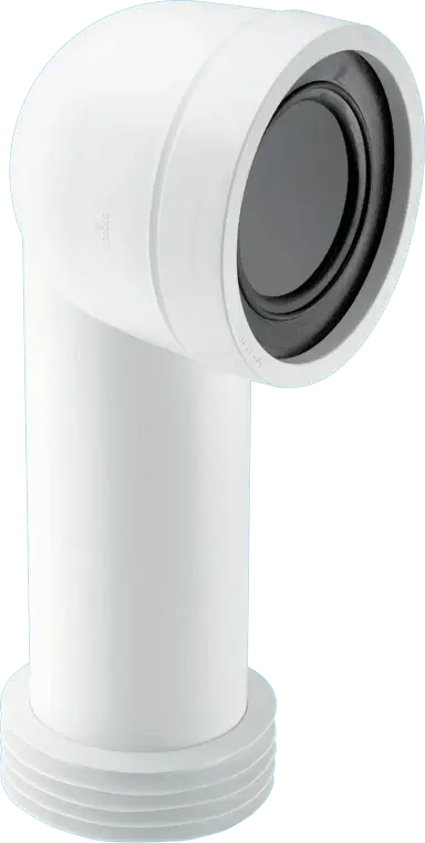 McAlpine WC-CON8 90° Bend Modifiable Length Rigid WC Connector