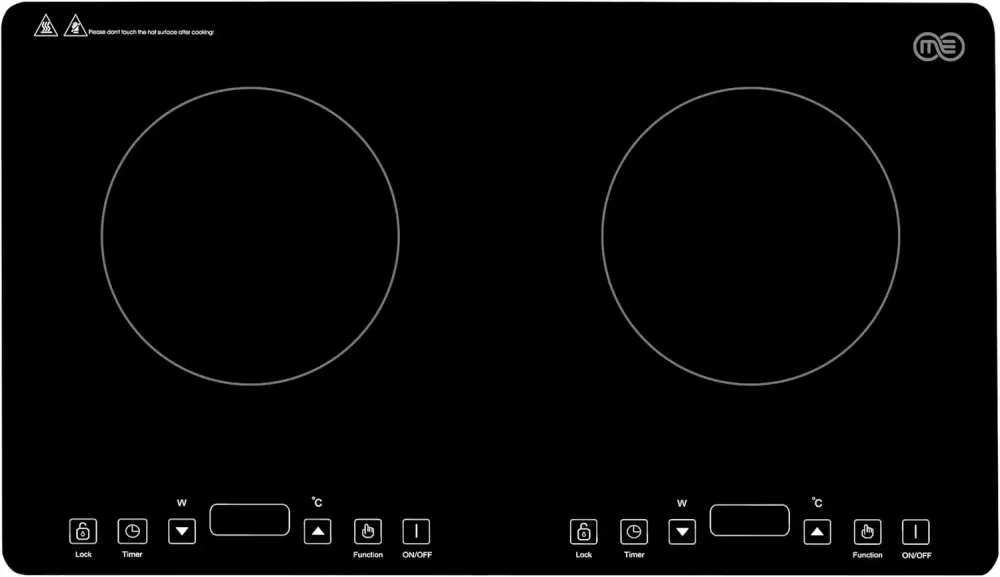 OMEO Portable Double Induction Cooktop