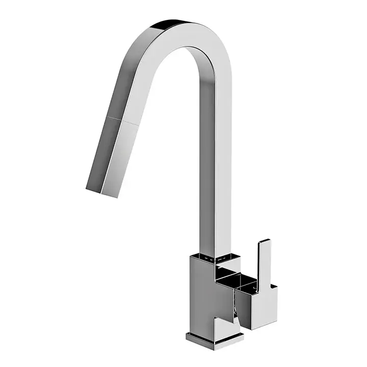 Tiramisu dual-jet kitchen faucet pull-down spray
