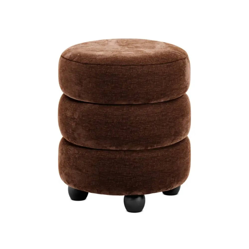 Emily Pouffe - Brandy & Onyx