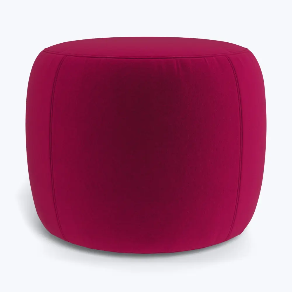 Sam's Round Ottoman USB Ports