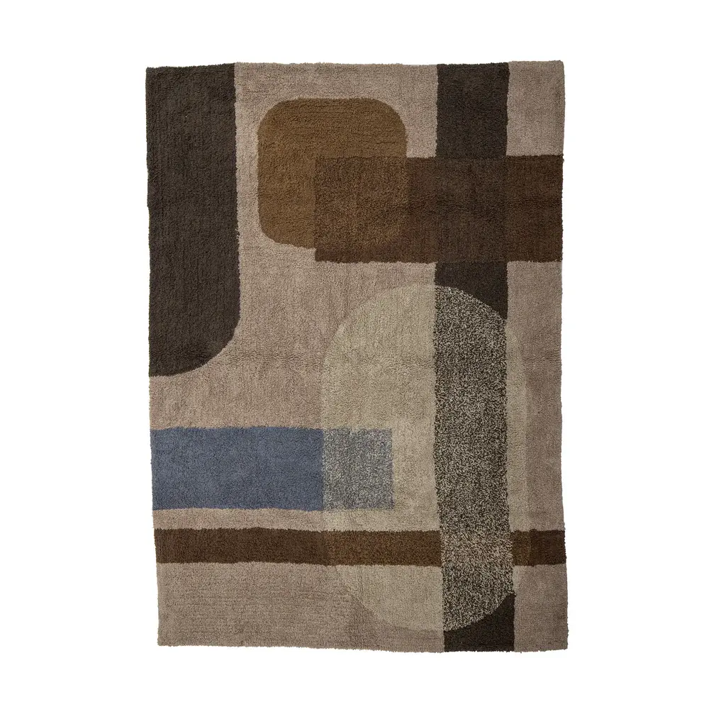 Zofia Rug - Chocolate Cotton