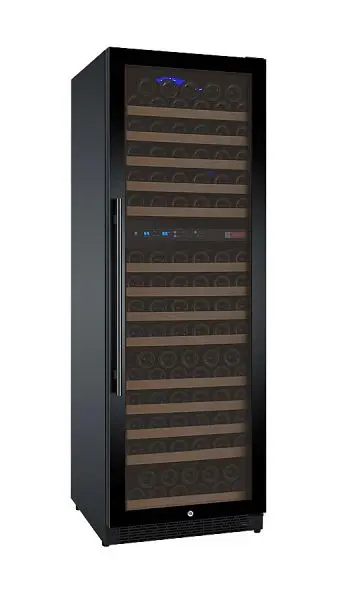 Allavino FlexCount Series 172 Bottle Dual Zone Constructed- Wine Refrigerator Matte Black Door - Right Hinge, VSWR172-2BR20
