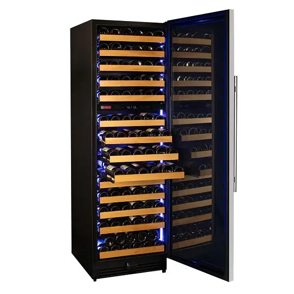 Allavino Reserva Series 154 Bottle Dual Zone Constructed- Wine Refrigerator Stainless Steel Door - Right Hinge, VSW15471D-2SR