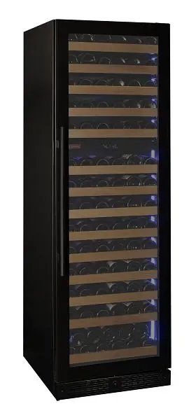Allavino Reserva Series 154 Bottle Dual Zone Constructed- Wine Refrigerator Black Glass Door - Right Hinge, VSW15471D-2BGR
