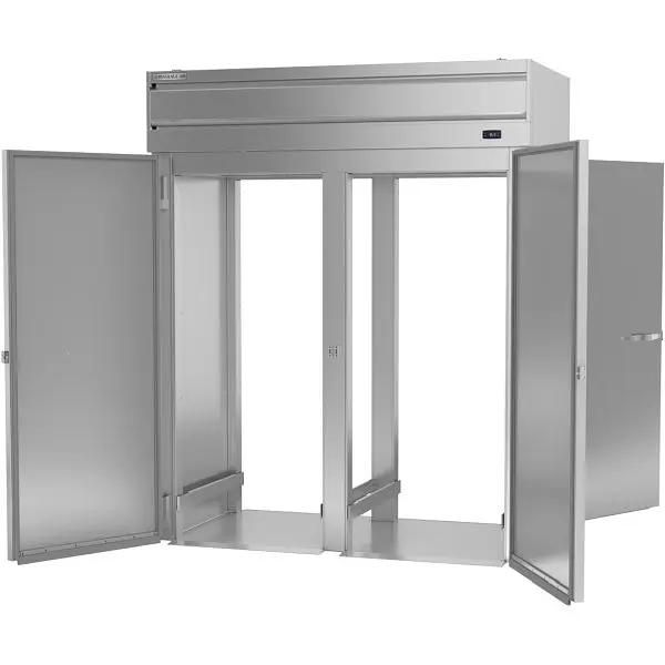 Beverage-Air Adaptable P-Series Top Mount Coil- Solid Door Refrigerator, Exterior Dimensions: WxDxH: 68 7/8” X 39 3/4”...