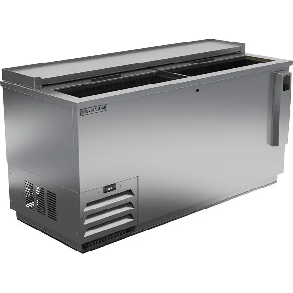 Beverage-Air Compact Bottle Cooler, Exterior Dimensions: WxDxH: 65" x 26 1/2" x 33 3/4", DW64HC-S