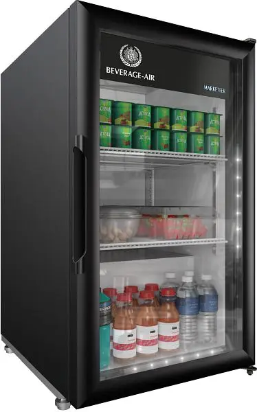 Beverage-Air Efficient Horizon Series Dual Temp Refrigerator/Freezer Bottom Mount Reach-, Exterior Dimensions: WxDxH: 21 1...