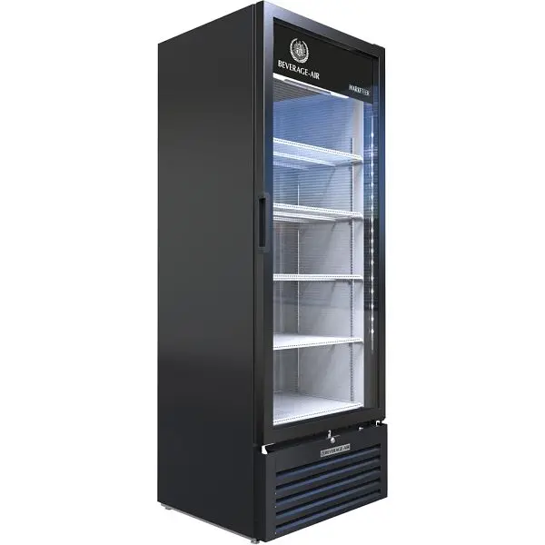 Beverage-Air Fade-Resistant Marketeer Merchandiser, Exterior Dimensions: WxDxH: 29 1/2” X 25 13/16” X 78 5/16", F...