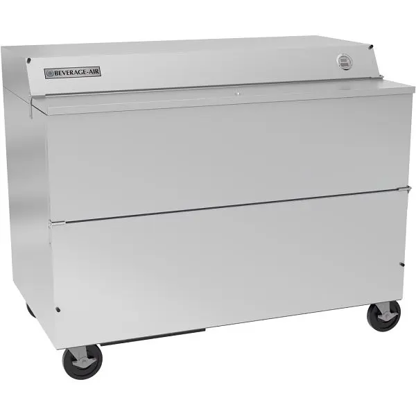 Beverage-Air High-Visibility Milk Cooler, Exterior Dimensions: WxDxH: 58"W x 33 5/8"D x 47"H, BTU/Hr: 2052,...