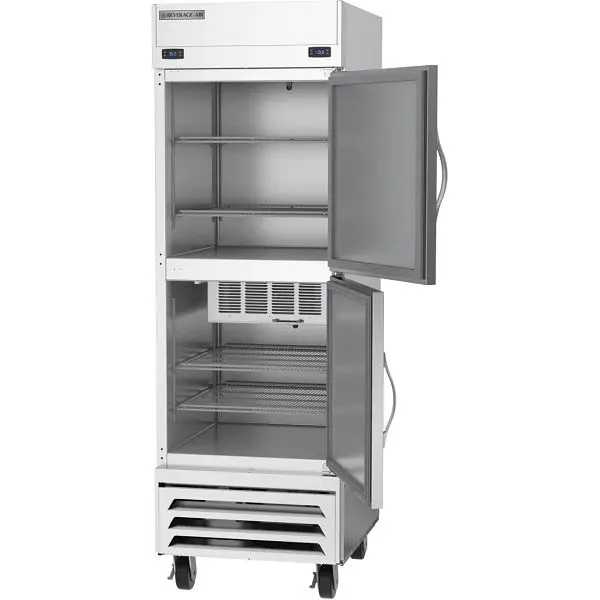 Beverage-Air Horizon Series Dual Temp Reach- Refrigerator, Exterior Dimensions: WxDxH: 27 1/4" X 33 3/4" X 84&qu...