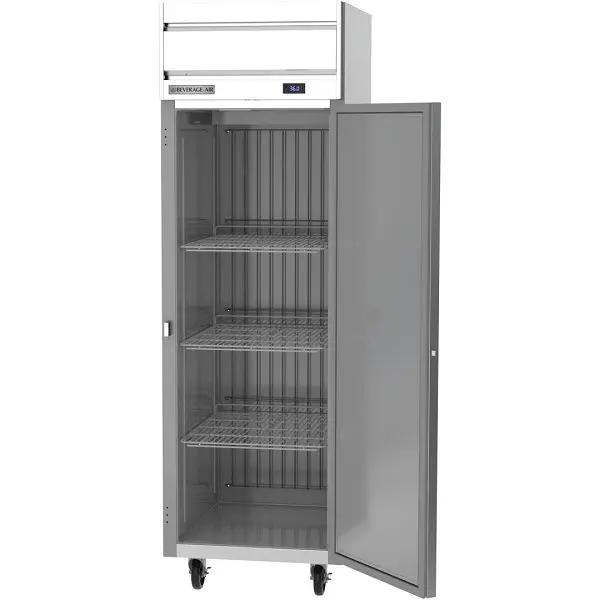 Beverage-Air Horizon Top Mount Reach- Refrigerator, Exterior Dimensions: WxDxH: 26" X 33 3/4” X 85", HR1HC-1S