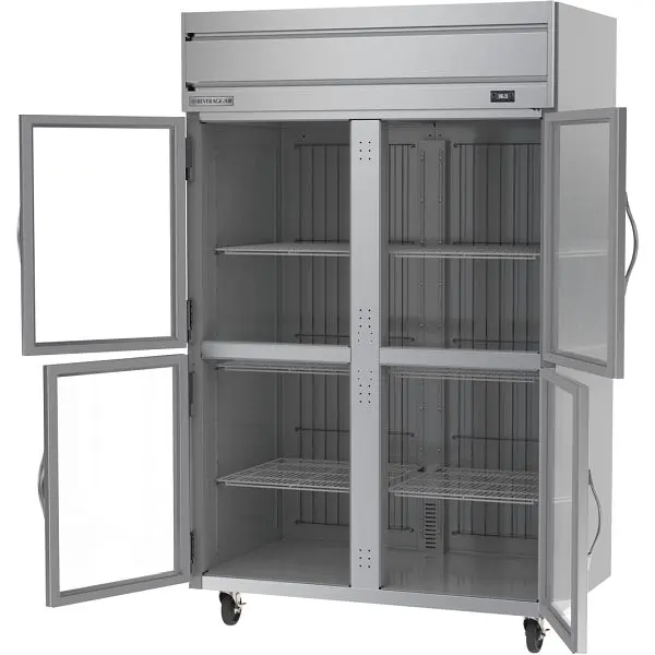 Beverage-Air Horizon Top Mount Reach- Refrigerator, Exterior Dimensions: WxDxH: 52" X 33 5/8” X 85”, HR2HC-1HG