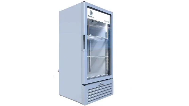 Beverage-Air Marketeer Merchandiser, Exterior Dimensions: WxDxH: 24 7/8” X 22 13/16” X 54 3/8", Finish: White, MT...