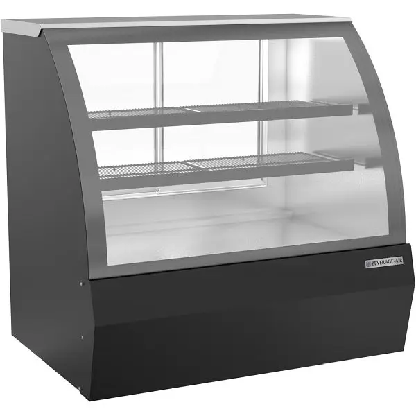Beverage-Air Multi-Purpose Deli/Bakery Case Refrigerator, Glass Half -Door Variable Speed Freezer/Refrigerator, WxDxH: 49 ...