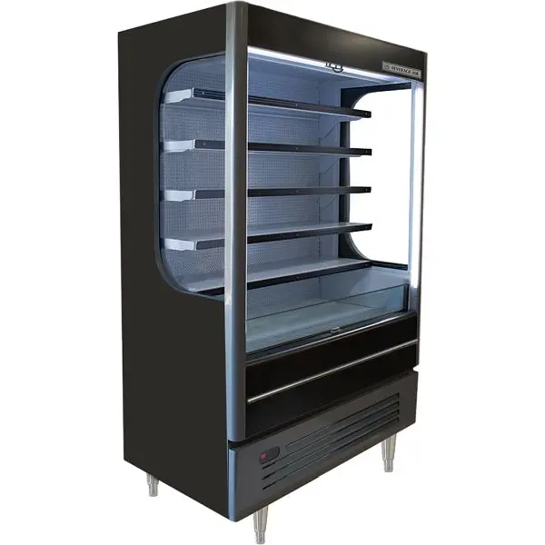 Beverage-Air Open-Air Merchandiser, Exterior Dimensions: WxDxH: 51 1/2" X 32 11/16" X 78 13/16", VMHC-18-1-B