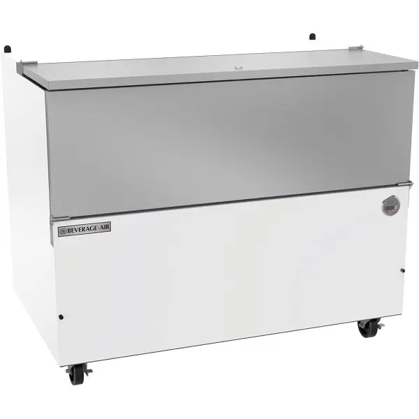 Beverage-Air Plug-and-Play Milk Cooler, Exterior Dimensions: WxDxH: 49"W x 30 5/8"D x 41 1/8"H, BTU/Hr: 136...