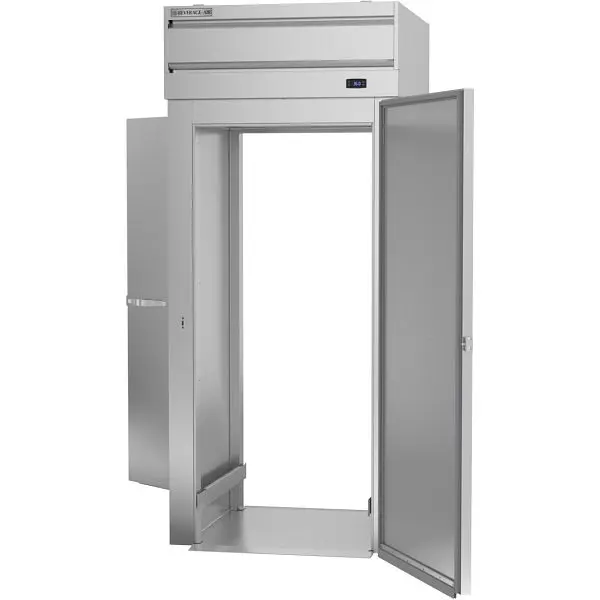 Beverage-Air P-Series Top Mount Coil-Thru Solid Door Refrigerator, Exterior Dimensions: WxDxH: 36 1/2” X 39 3/4” X 84 ...
