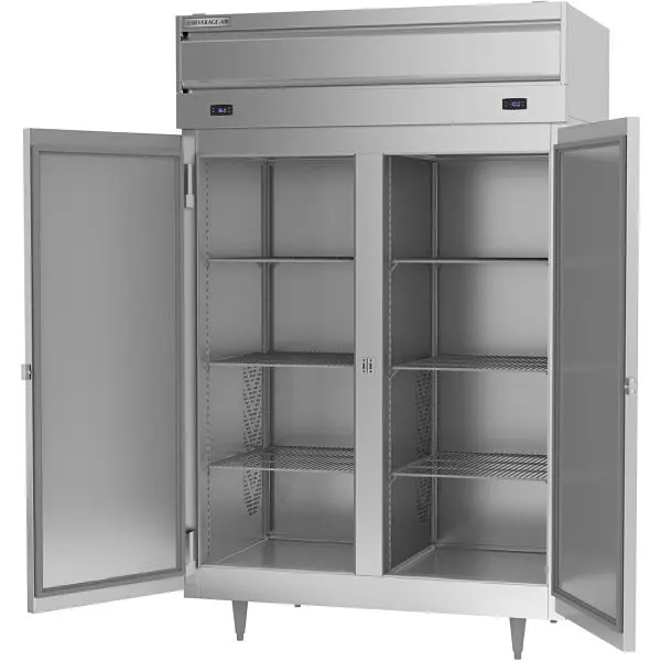 Beverage-Air P-Series Top Mount Solid Door Dual Temp, Exterior Dimensions: WxDxH: 52 1/8” X 34 7/8” X 84 1/8”, PRF24...