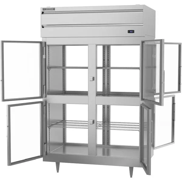 Beverage-Air Recyclable P Series Refrigerator, Exterior Dimensions: WxDxH: 52 1/8" X 36" X 84 1/8", PRD2HC-...