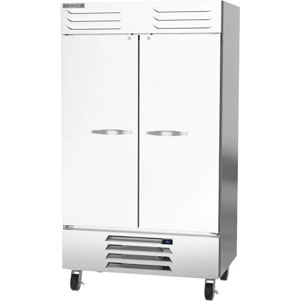 Beverage-Air Refrigerator, Exterior Dimensions: WxDxH: 47" X 33 3/4" X 84", RB44HC-1S