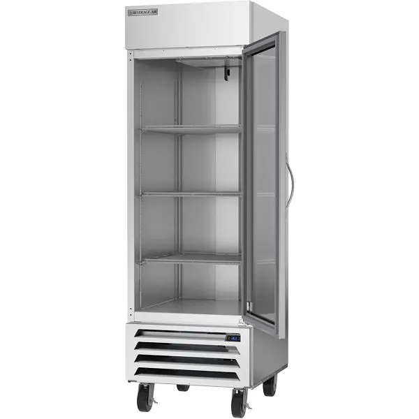 Beverage-Air Rugged Horizon Bottom Mount Reach-In Refrigerator, Exterior Dimensions: WxDxH: 27 1/4” X 33 5/8” X 84 1/4”, HBR23HC-1-G
