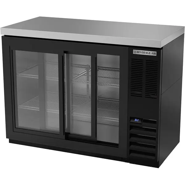 Beverage-Air Specialty Back Bar Refrigerator, Exterior Dimensions: WxDxH: 48"W x 23 3/4"D x 36"H, BB48HC-1-...