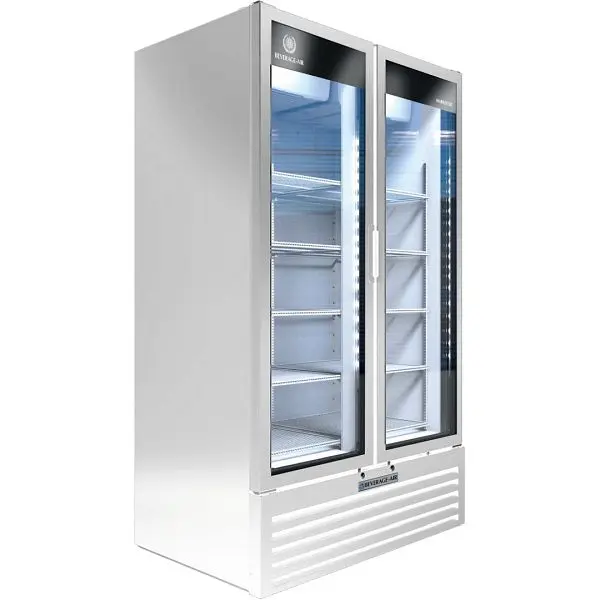 Beverage-Air Strong Marketeer Merchandiser, Exterior Dimensions: WxDxH: 47 1/8” X 29 3/16” X 78 3/8", Finish: Bri...