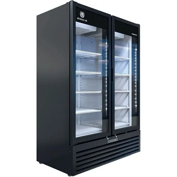 Beverage-Air Trusted Marketeer Merchandiser, Exterior Dimensions: WxDxH: 54 1/4” X 29 1/8” X 78 3/8", Finish: Bla...