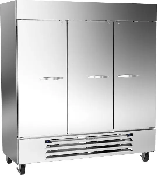 Beverage-Air Updated Dual Temp Refrigerator/Freezer Bottom Mount Reach-, Exterior Dimensions: WxDxH: 75 1/8" x 33 3/4...