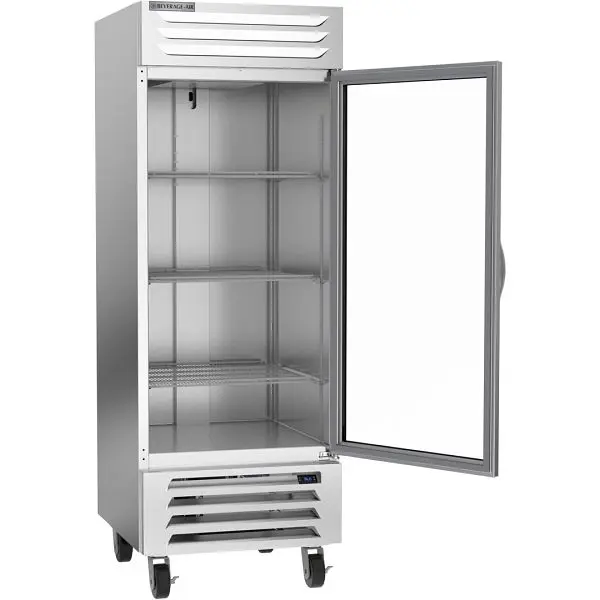 Beverage-Air Vista® Bottom Mount Reach- Refrigerator, Exterior Dimensions: WxDxH: 30" X 33 3/4" X 84 1/4",...