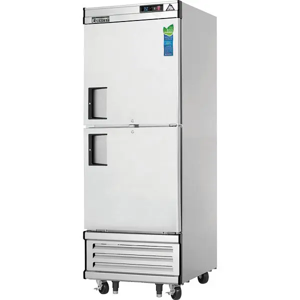 Everest Recyclable Refrigeration 1 Section Wide Half Door Refrigerator, 29 1/4", EBWRH2 Everest Refrigeration