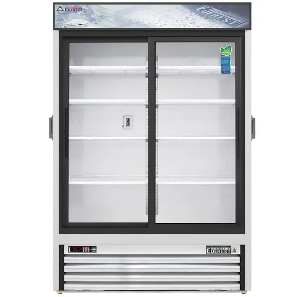 Everest Refrigeration 2 Door Chromatography Refrigerator (Sliding Doors), 48 cu ft, EMGR48C