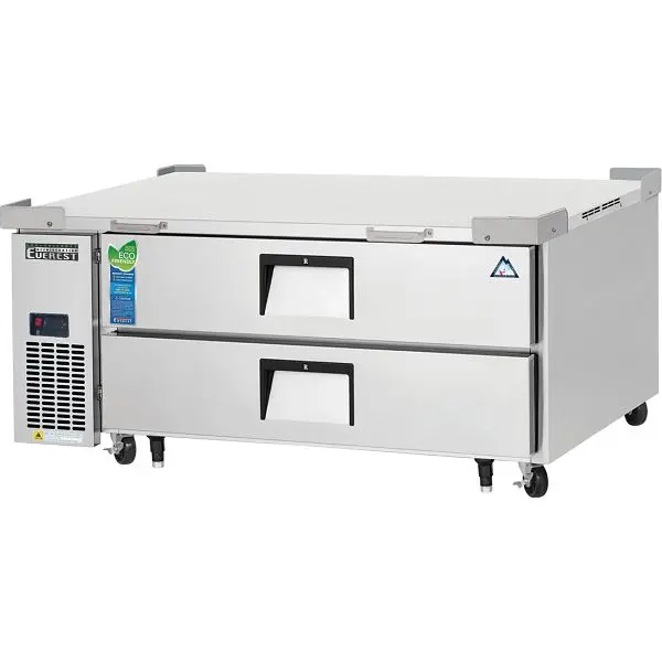 Everest Refrigeration 2 Drawer Chef Bases, 52", ECB52D2