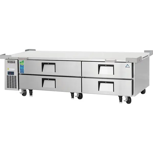 Everest Refrigeration 4 Drawer Chef Bases, 86", ECB82-86D4