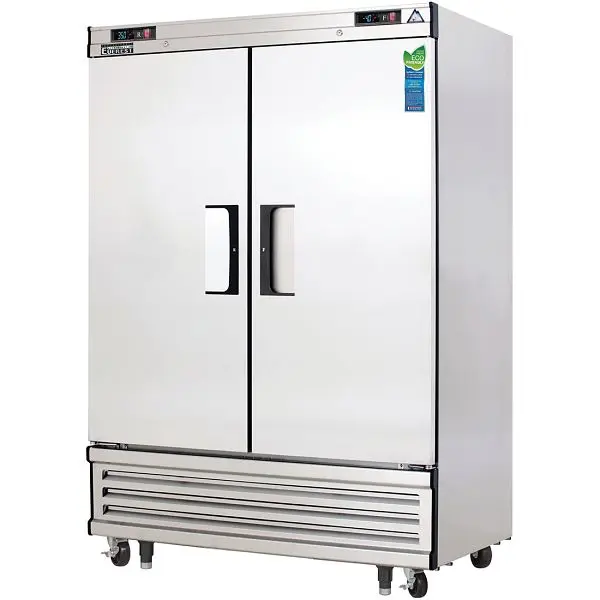 Everest Standard Refrigeration 2 Door (1/2 Refrigerator & 1/2 Freezer) Dual Temperature, 54 1/4", EBRF2 Everest R...