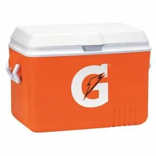 Gatorade Top-Quality Ice Chest, 48 qt, Burnt Orange, 50420SM-21C, 071691475521