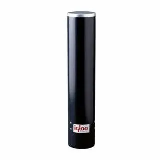 Igloo Cup Dispenser, Uses 6 - 8 Oz Cups, Charcoal Metal, Single piece per pack, 9534