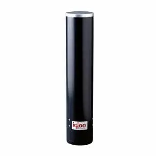 Igloo Cup Dispenser, Uses 4 - 4.5 Oz Cups, Ebony Nylon, Single piece per pack, 8242
