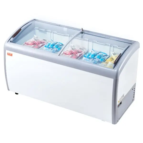 VEVOR 16.3Cu.ft Commercial Ice Cream Presentation Crate Gelato Dipping Freezer Cabinet, LDSBQLZSJ163YNM3DV1