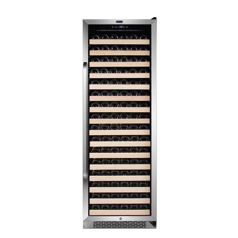 Whynter Heavy 166 Bottle Constructed- Stainless Alloy Steel Compressor Wine Refrigerator, BWR-1662SD