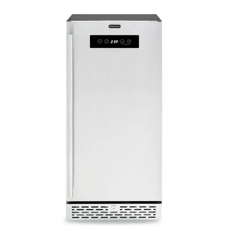 Whynter Smooth Stainless Steel Constructed- or Freestanding 2.9 cu. ft. Beer Keg Froster Beverage Refrigerator Digital Reg...