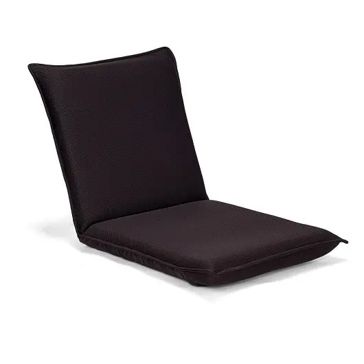 Costway Adjustable 6 positions Folding Lazy Man Sofa Chair Floor Chair, Coffee, HW65605CF
