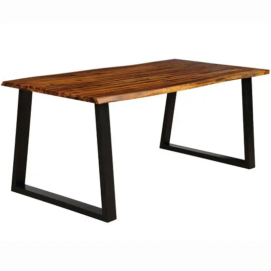 Costway Rectangular Acacia Wood Dining Table, HW63366+